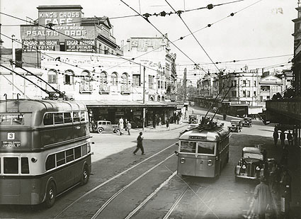 First official trip of the No.2 and No.3 Trolley buses from Rushcutters Bay Depot