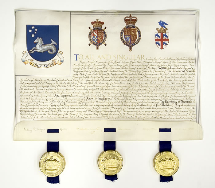 University of Newcastle Grant of Arms