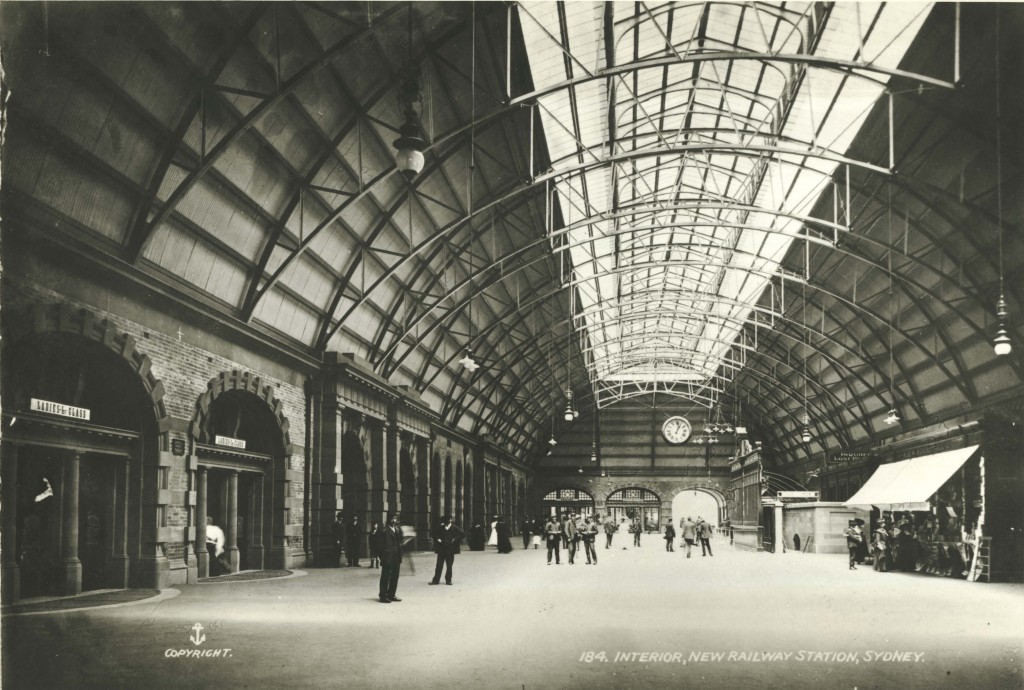 Caption: [Interior of archway concourse at Central Railway Station, Sydney (NSW)]  Digital ID: 17420_a014_a014000289.jpg  Date: c. 31/12/1906 