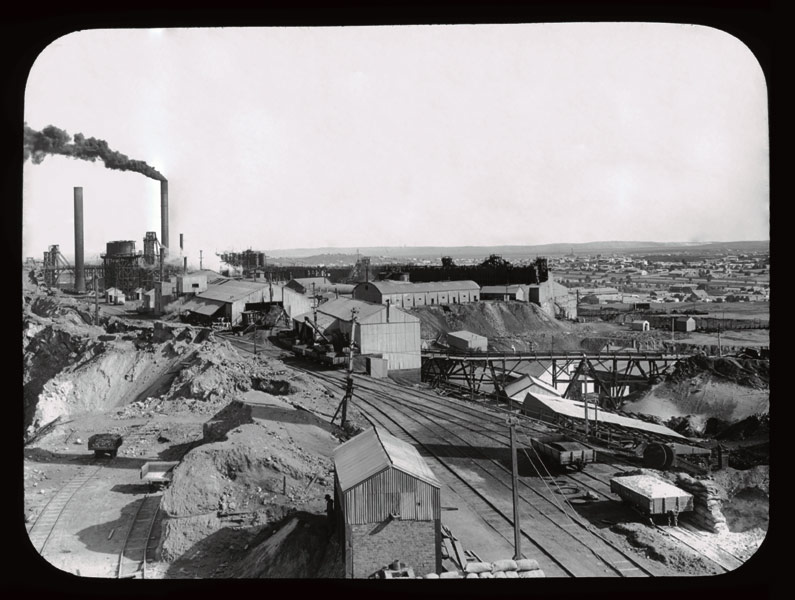 Proprietary Mine looking South, Broken Hill