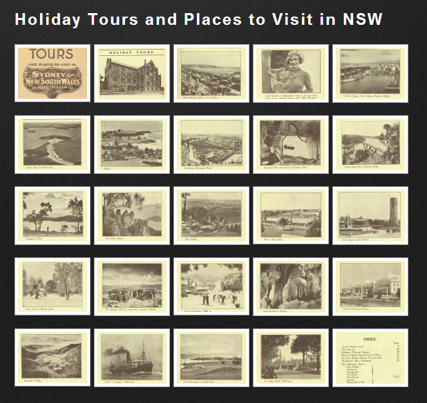 Snapshot of the Holidays in NSW Travel Brochure